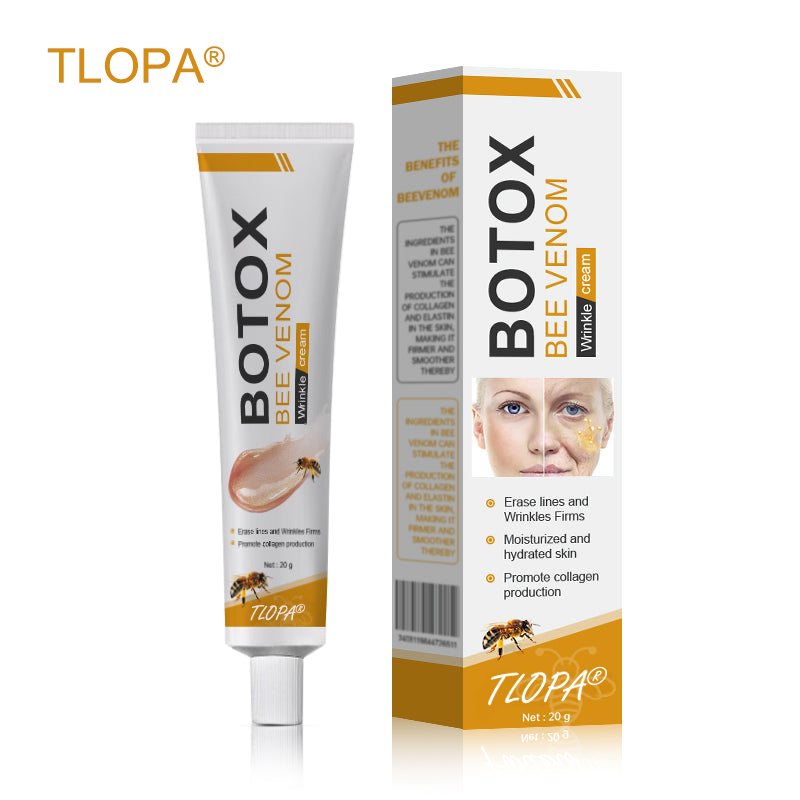 👨⚕️ Made and Shipped from USA✅ TLOPA® Botox Bee Venom Wrinkle Removal Cream- LAST DAY 80% OFF