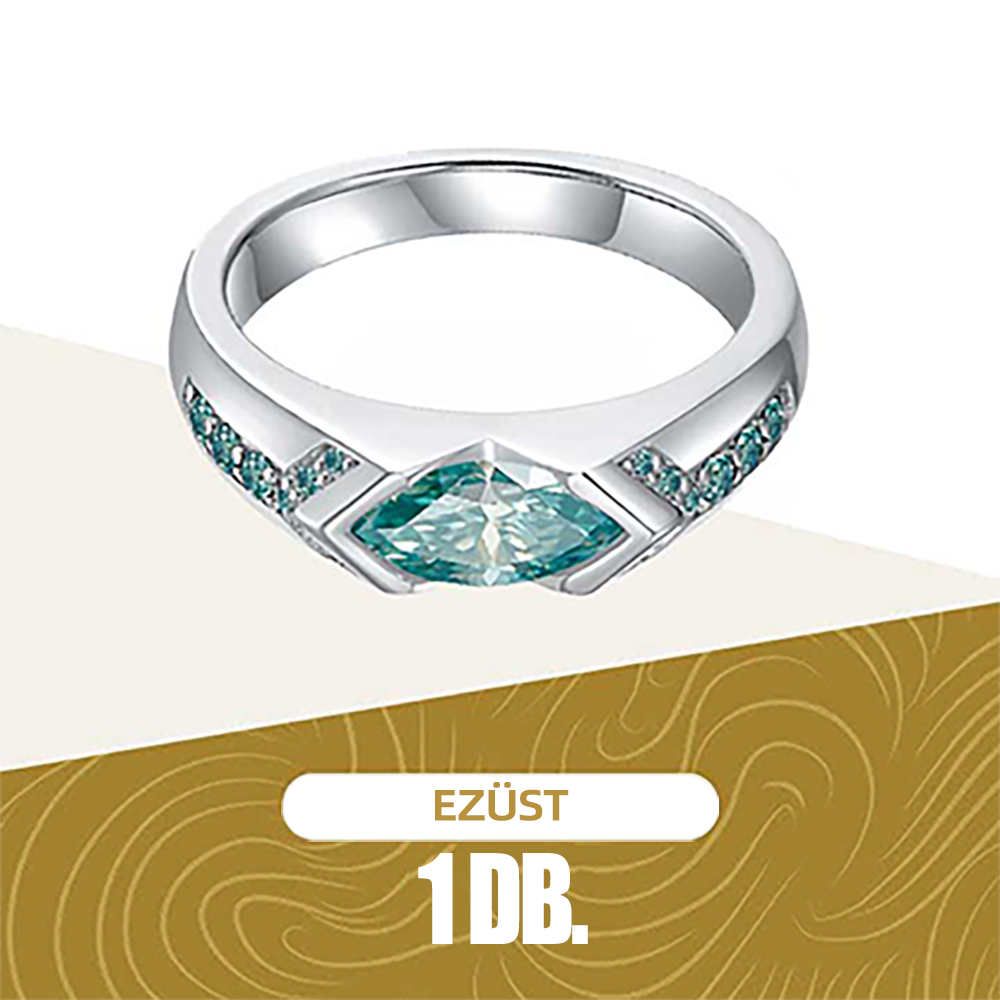 Specialus Kalėdų 🎄- 80% OFF - 🎶 Moisanito magnetinis žiedas su deimantu