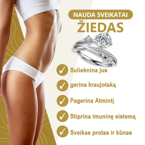 💫Paskutinės dienos akcija 80% nuolaida🎈-CZTICLE™ Magnetologinis moissanito deimantinis žiedas🎈