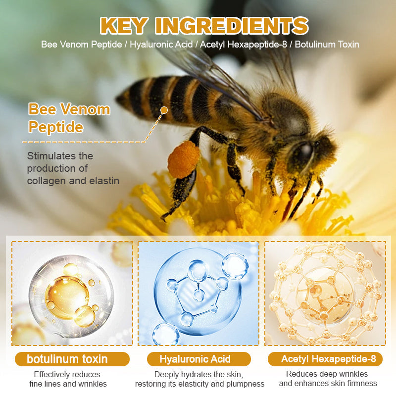 👨⚕️ Made and Shipped from USA✅ TLOPA® Botox Bee Venom Wrinkle Removal Cream- LAST DAY 80% OFF