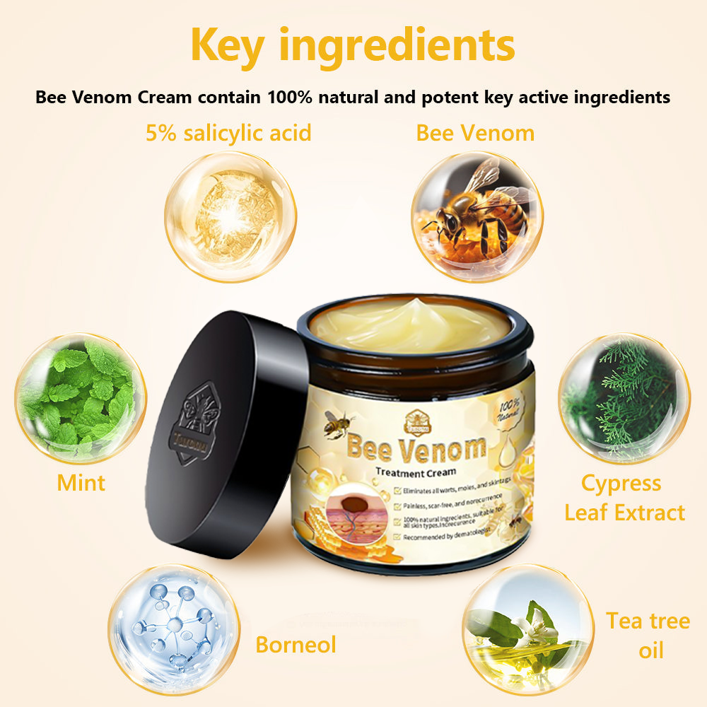 𝗧𝗟𝗢𝗣𝗔® Bee Venom Skin Treatment Cream (FDA Approved👨⚕️)💖