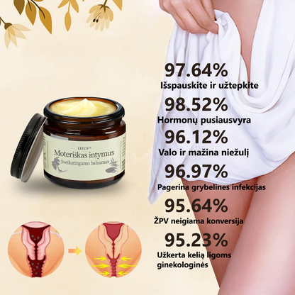 LEFUN™Moteriškas intymios sveikatos balzamas menopauzei palaiko, sutraukia makštį, mažina sausumą, niežėjimą ir dirginimą – be hormonų🎈🎈