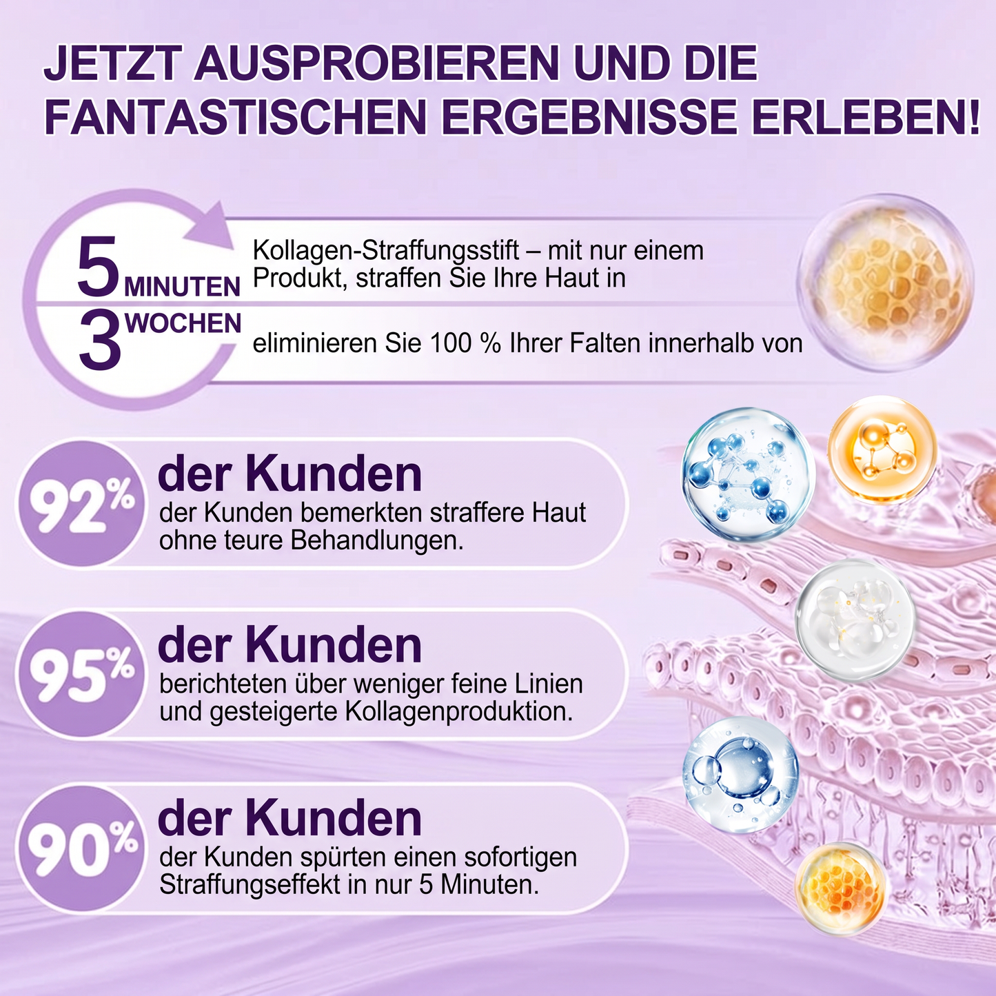 Offizieller Store✅: Vitalisys® PDRN Körpercreme mit Roller ✨ – Anti-Aging, Feuchtigkeitspflege, Hautstraffung, Lifting & Regeneration. Für ebenmäßigen Teint, Behandlung von Akne & Pigmentflecken, Warzen 🥇