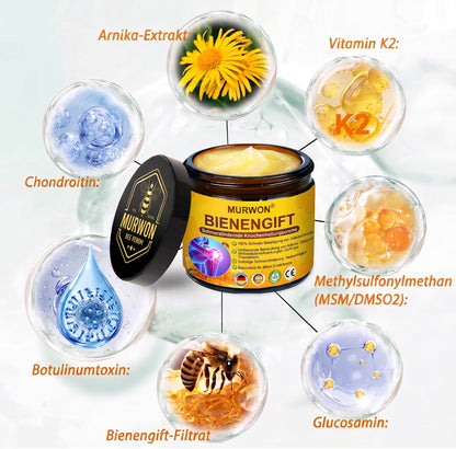 30% Rabatt 🎁🎁 | 𝐌𝐔𝐑𝐖𝐎𝐍® Bienengift-Salbe zur Schmerzlinderung & Knochenheilung ✨