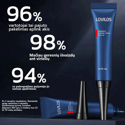 LOVILDS™ 💖 žadinantis peptidų pakeliantis akių gelis x