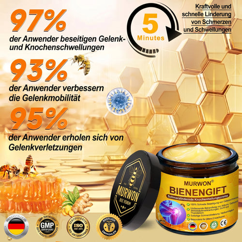 30% Rabatt 🎁🎁 | 𝐌𝐔𝐑𝐖𝐎𝐍® Bienengift-Salbe zur Schmerzlinderung & Knochenheilung ✨